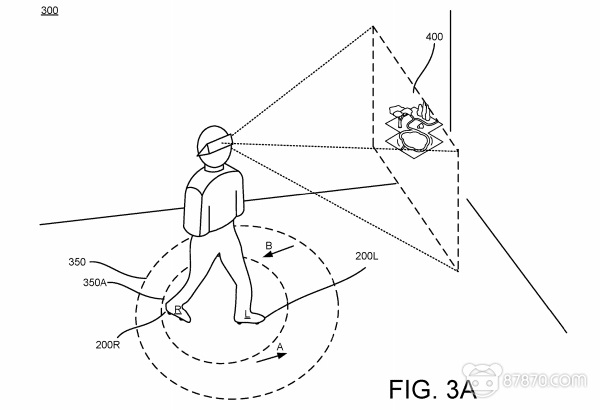 谷歌专利曝光：一款允许用户在虚拟环境中移动的鞋子